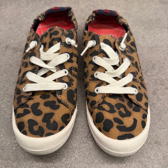 Dr. Scholl's 8.5 Brennen Slip On Sneakers Leopard Animal Cheetah Scholls Shoes - Picture 16 of 16